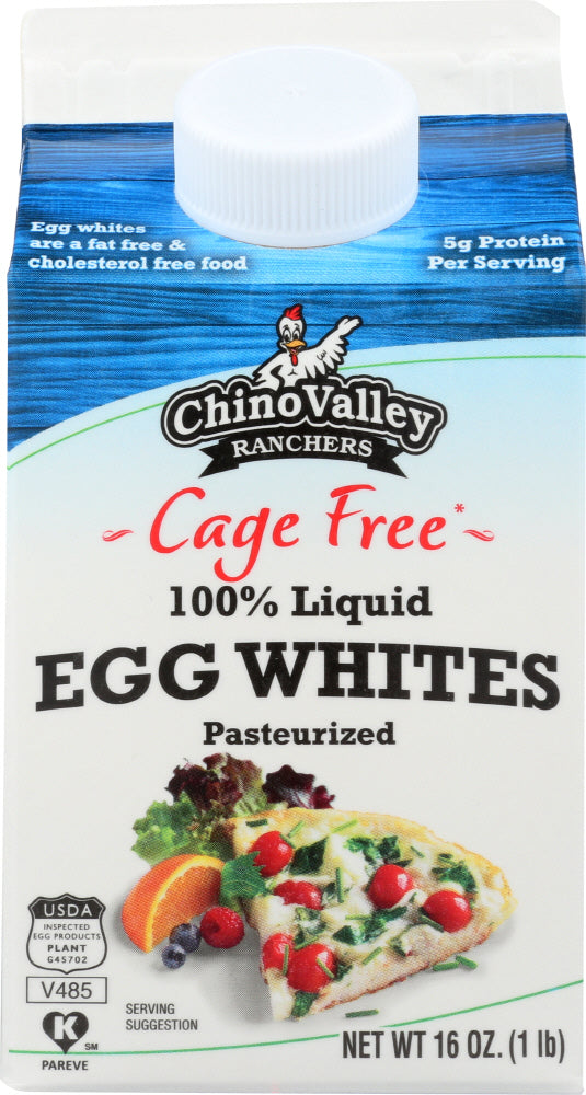 CHINO VALLEY: Cage Free 100% Liquid Egg Whites, 16 oz