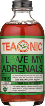 TEAONIC: Tea Herbal Love Adrenals, 8 oz