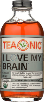 TEAONIC: Tea Herbal Love My Brain, 8 oz