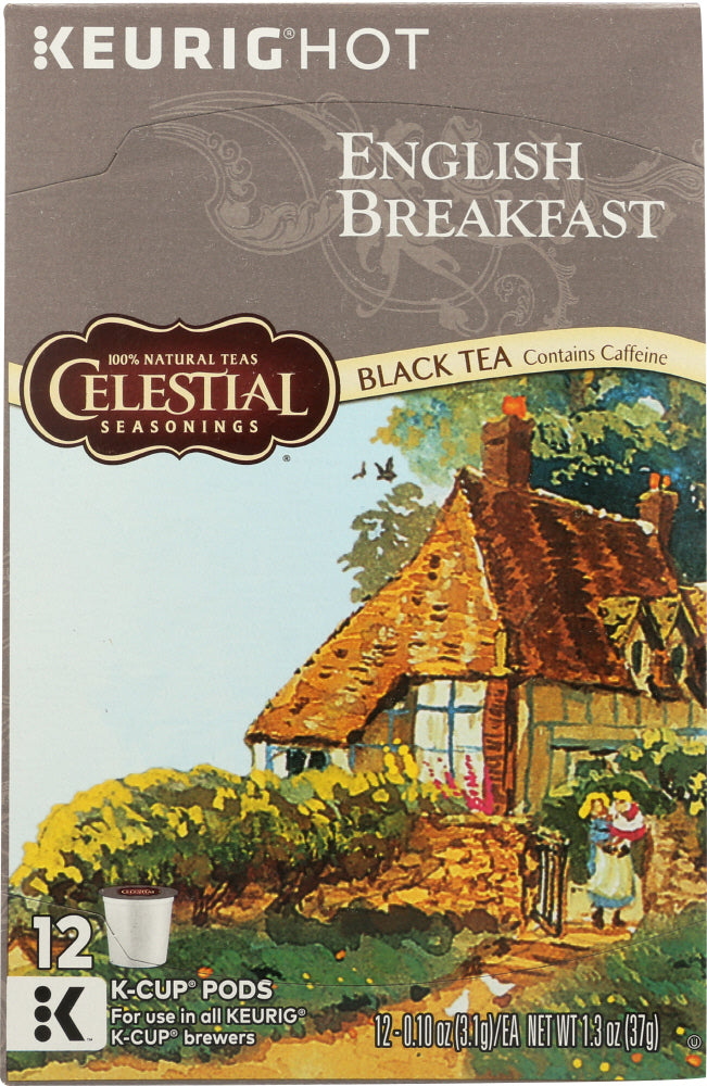 CELESTIAL SEASONINGS: Tea Kcup English Breakfast, 12 pc