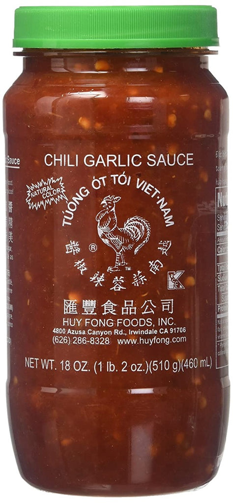 HUY FONG: Sauce Chili Garlic, 18 oz