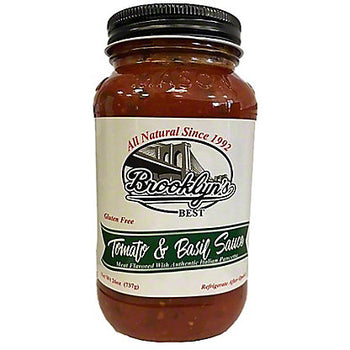 BROOKLYNS BEST: Sauce Pasta Tom Basil, 25 oz