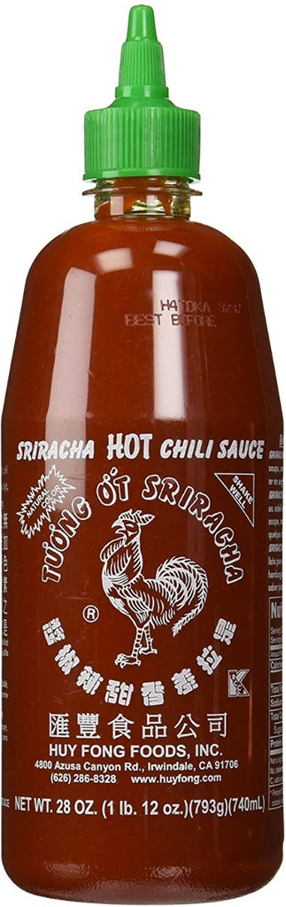 HUY FONG: Sauce Chili Sriracha Hot, 28 oz