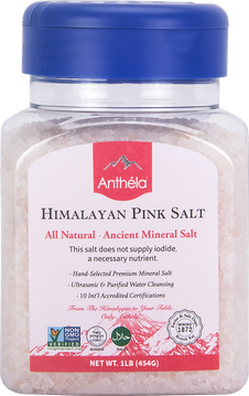 ANTHELA: Salt Jar Medium Grade, 16 oz