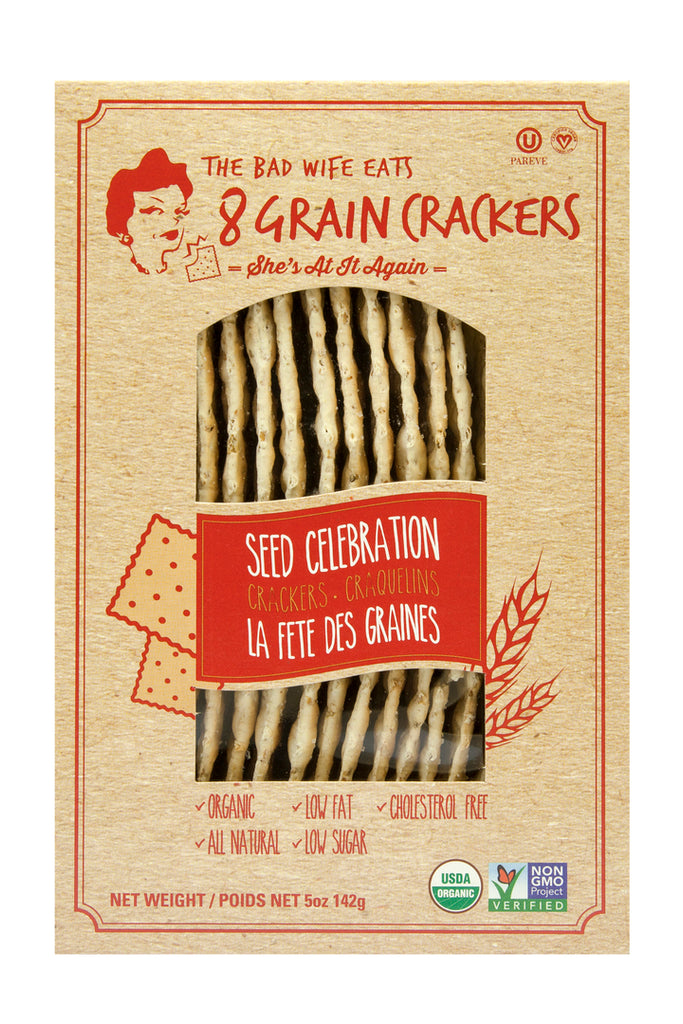 8GRAIN: Seed Celebration Crackers, 5 oz