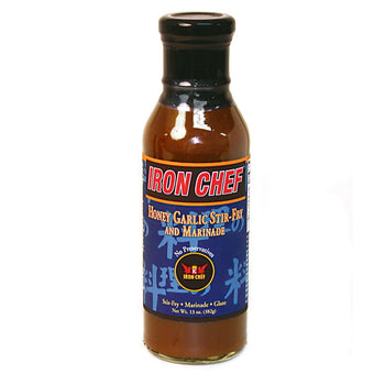 IRON CHEF: Honey Garlic Stir Fry Sauce, 13 oz