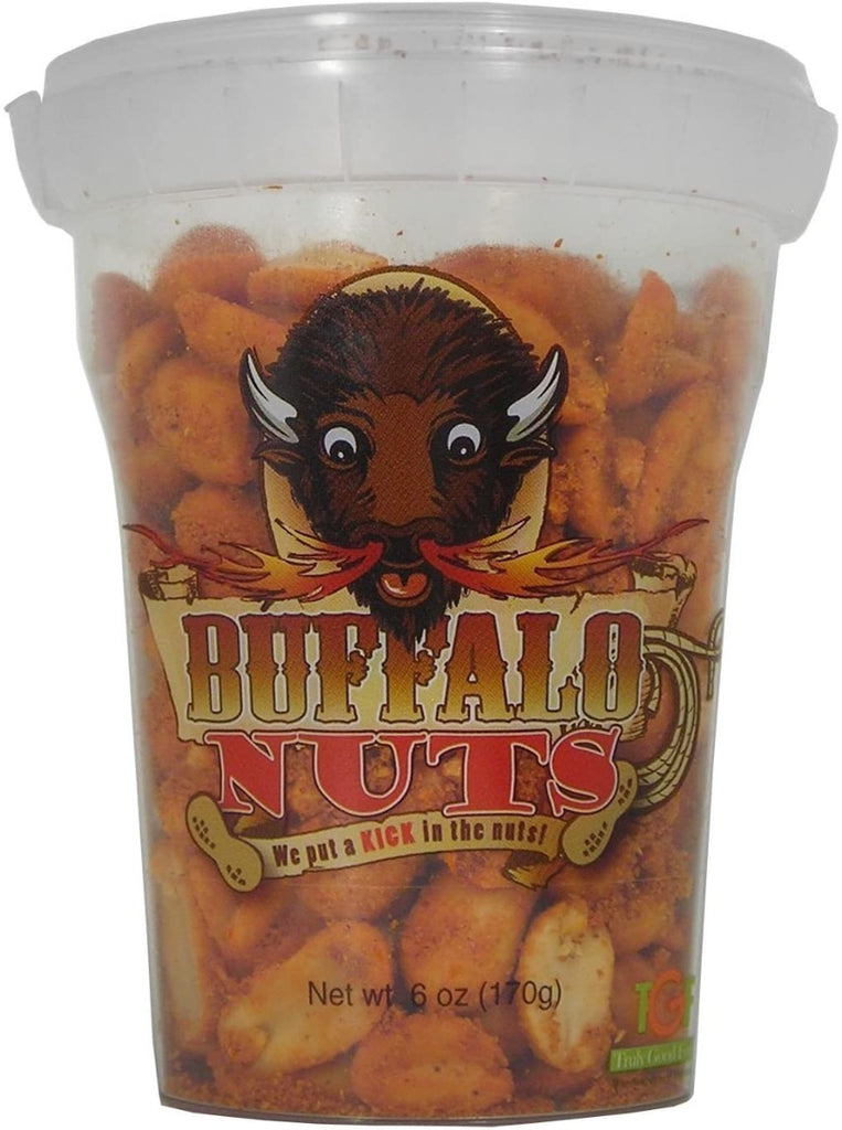 GRABEEZ SNACK CUPS: Snack Cup Nuts Buffalo, 6 oz