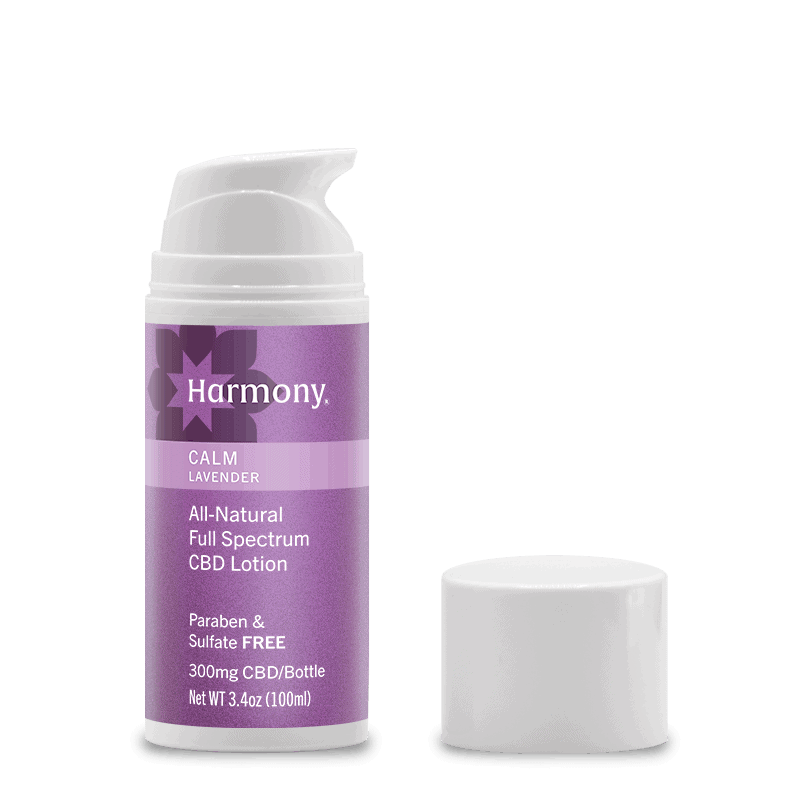 HARMONY: Lotion Cbd Calm Lavender, 3.4 oz