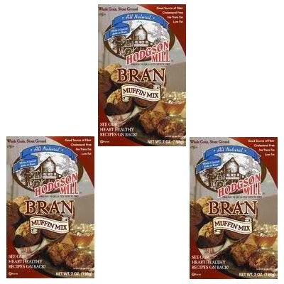 HODGSON MILL: Muffin Mix Bran, 7 Oz