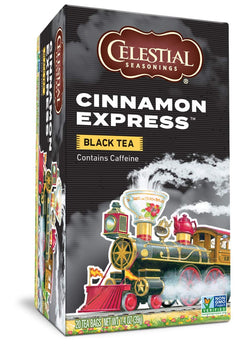 CELESTIAL SEASONINGS: Tea Black Cnmn Express, 20 bg