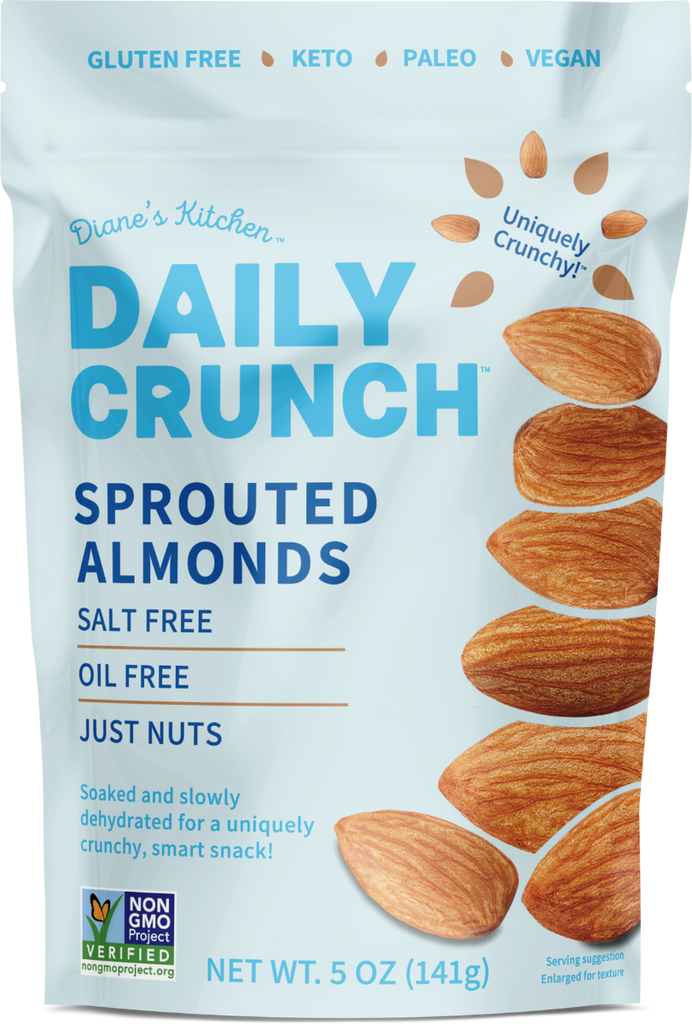 DAILY CRUNCH: Almonds Sprouted, 5 oz