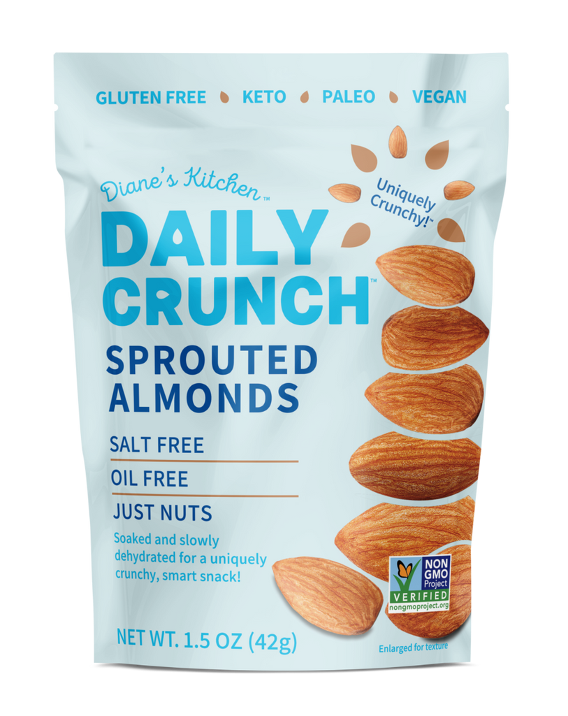 DAILY CRUNCH: Almonds Sprouted, 1.5 oz