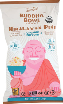 LESSER EVIL: Buddha Bowl Himalayan Pink Small Bag, 0.88 oz