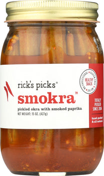 RICKS PICKS: Smokra Pickled Okra, 15 oz