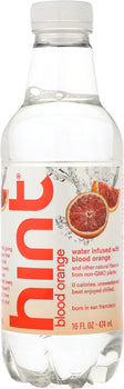 HINT: Unsweet Essence Water Blood Orange, 16 oz