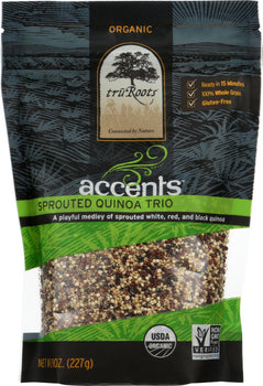 TRUROOTS: Organic Accents Sprouted Quinoa Trio, 8 oz