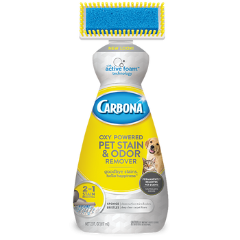 CARBONA: 2-in-1 Oxy-Powered Pet Stain & Odor Remover, 22 fo