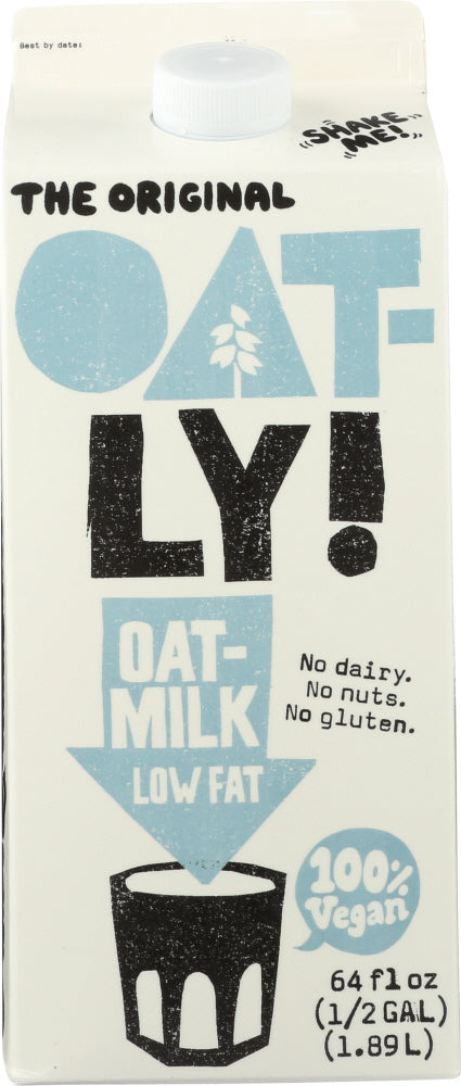 OATLY: Low Fat Oat Milk, 64 oz