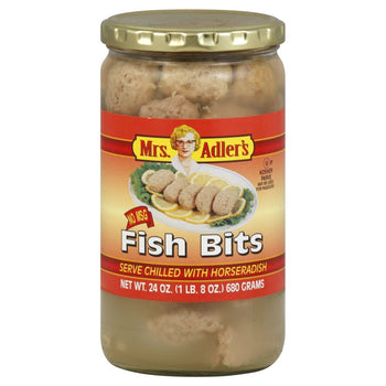 MRS ADLERS: Fish Gefilte Bits, 24 oz