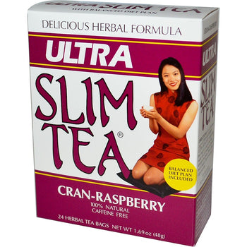 HOBE: Tea Slim Ultra Cran Raspberry, 24 bg