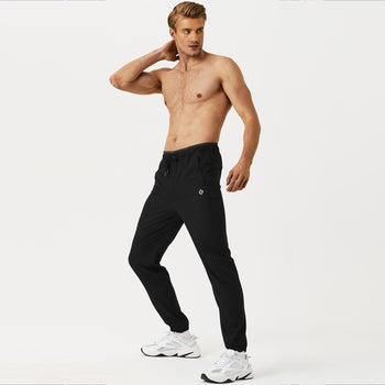 HODOSPORTS Men's Joggers Pants with Zipper Pockets