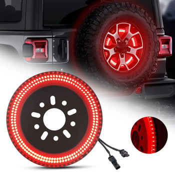 3-side Spare Tire Brake Light