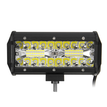 4 Inch 200W 400W Car LED Work Light Bar Spot Flood Beam 6000K-6500K White Waterproof For Off-road Truck Boat