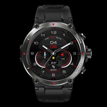360*360px Always-On AMOLED Display 4 Satellite 3 Modes GPS Heart Rate SpO2 Monitor 100+ Watch Faces 5ATM Waterproof Smart Watch