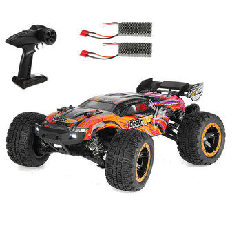 FC600 Two Batteries RTR 1/16 2.4G 4WD 45km/h Brushless Fast RC Cars Trucks Vehicles with Oil Filled Shock Absorber Two Batteries