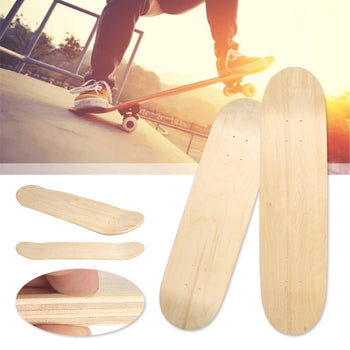 31.1x8.1in DIY Blank Skateboard Made Of 7 Layers Maple Double Concave Skateboard Deck Good Replacement Decks For Beginners A