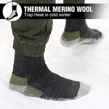 F-9.23 W21-Wool Hiking/Working Socks