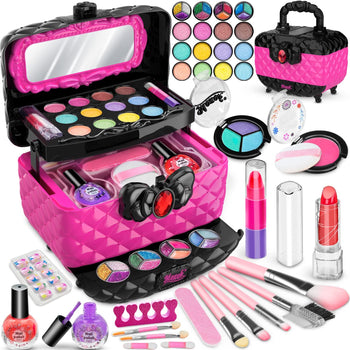 44Pcs Kids Makeup Kit for Girls