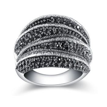 Mytys marcasite rings for women