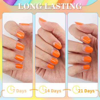 GoTiling 3 IN 1 Neon Nail Polish Set