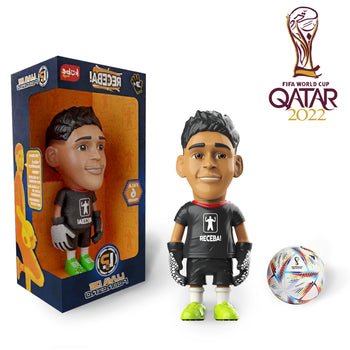 Receba Toy Figure Luva de Pedreiro 2022 World Cup Soccer Player Figure Collection Brazil Receba Action Figure Collectible Gifts Christmas for Kids