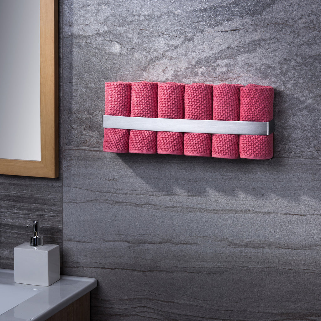 YIGII Bathroom Towel Storage Shelf