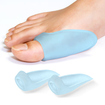 Promifun Gel Bunion Protector Shield, 12 Pieces of Bunion Pads and Cushions, Bunion Guard for Big Toe, Relieve Foot Pain from Friction, Rubbing and Pressure