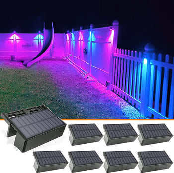 solar fence/deck/step lights