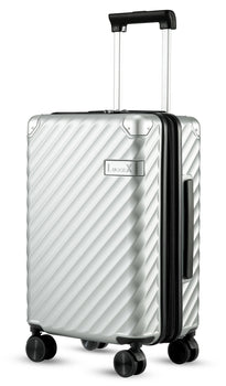 LUGGEX Expandable Hard Shell Carry On Luggage