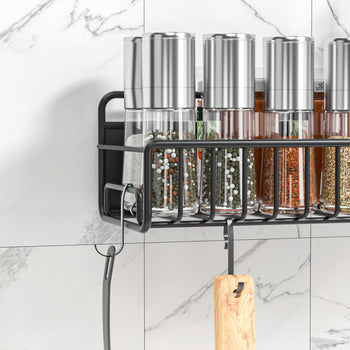 4 Pack Magnetic Spice Rack