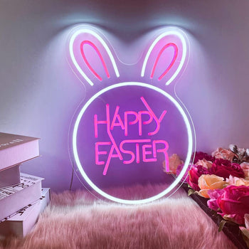 Happy Easter Custom Neon Signs