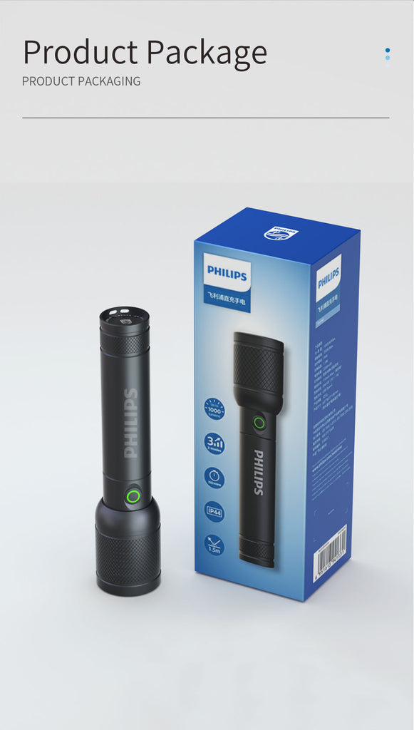 Philips Rechargeable Flashlight