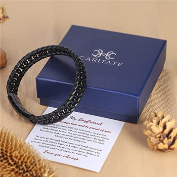 Mens Bracelet Gifts For Boyfriend / Husband