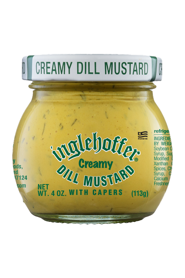 INGLEHOFFER: Mustard Dill Crmy, 4 oz