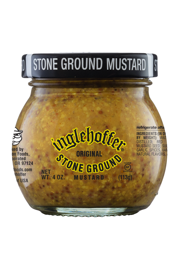 INGLEHOFFER: Mustard Stone Ground, 4 oz