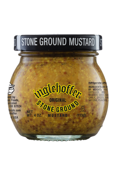 INGLEHOFFER: Mustard Stone Ground, 4 oz