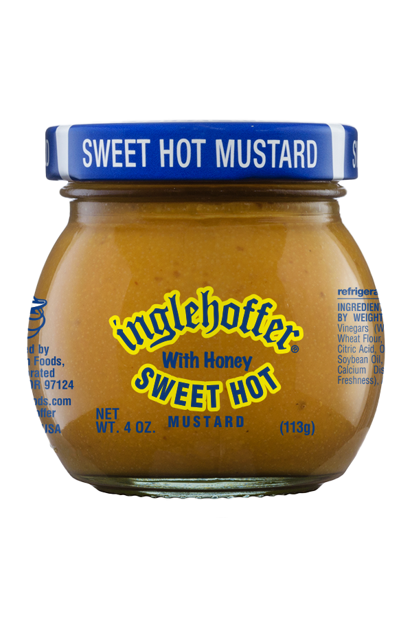 INGLEHOFFER: Mustard Sweet Hot, 4 oz