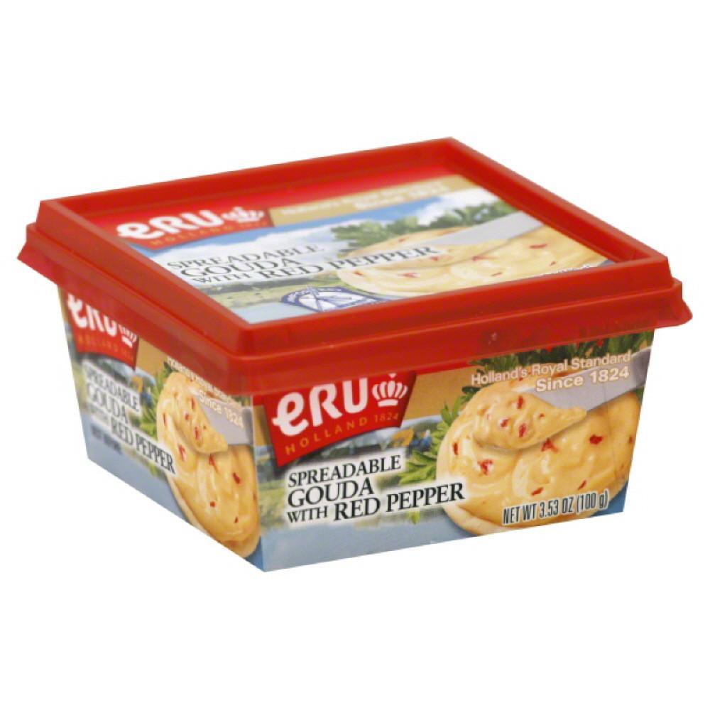 ERU HOLLAND: Spreadable Gouda Cheese with Red Pepper, 3.5 oz