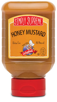 WOEBER: Mustard Smply Suprm Honey, 13 oz