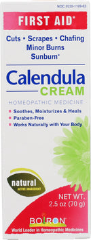 BOIRON: First Aid Calendula Cream Homeophatic Medicine, 2.5 Oz